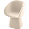 Buy Modern Armchair in Contemporary Style - For Hotel and Restaurant Decoration - Fantone White 61583 home delivery