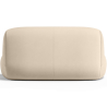 Buy Organic-Shaped Sofa - 2/3 Seater - Velvet Upholstered Scandinavian Modern Design - Dustine White 61588 with a guarantee