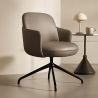 Buy Modern Swivel Armchair with High Comfort - For Restaurants and Exclusive Spaces - Podd Chocolate 61584 - prices