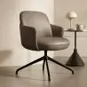 Buy Modern Swivel Armchair with High Comfort - For Restaurants and Exclusive Spaces - Podd Chocolate 61584 - prices