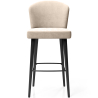 Buy Velvet Bar Stool - Modern and Premium Design for Restaurants, Hotels, and Homes - Luxe White 61585999999999 - in the EU