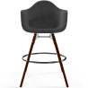 Buy Velvet Bar Stool - Scandinavian Design and Dark Wood Legs - Skandiva  Yellow 61599 - in the EU