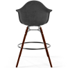 Buy Velvet Bar Stool - Scandinavian Design and Dark Wood Legs - Skandiva  Yellow 61599 in the Europe
