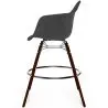 Buy Velvet Bar Stool - Scandinavian Design and Dark Wood Legs - Skandiva  Yellow 61599 in the Europe
