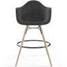 Buy Velvet Bar Stool - Scandinavian Design and Wooden Legs - Skandiva  Yellow 61597 - in the EU