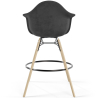 Buy Velvet Bar Stool - Scandinavian Design and Wooden Legs - Skandiva  Yellow 61597 in the Europe