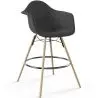 Buy Velvet Bar Stool - Scandinavian Design and Wooden Legs - Skandiva  Yellow 61597 at MyFaktory