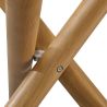 Buy Round Dining Table - Scandinavian Design - 4/5 Diners - Liona Natural 61602 in the Europe