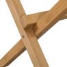 Buy Rectangular Dining Table - Scandinavian Design - 6 Diners - Liona Natural 61603 in the Europe