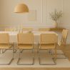 Buy Dining Chair - Vintage Design - Wood and Rattan - New Edition - Lia Natural 61592 at MyFaktory