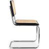 Buy Dining Chair - Vintage Design - Wood and Rattan - New Edition - Lia Black 61592 at MyFaktory