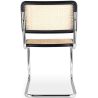 Buy Dining Chair - Vintage Design - Wood and Rattan - New Edition - Lia Black 61592 with a guarantee