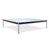Buy Glass Coffee Table SQUAR - 80cm Steel 13299 - prices