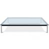Buy Glass Coffee Table SQUAR - 80cm Steel 13299 - in the EU