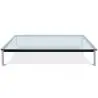 Buy Glass Coffee Table SQUAR - 80cm Steel 13299 - in the EU