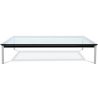 Buy Glass Coffee Table SQUAR - 80cm Steel 13299 - prices