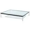 Buy Glass Coffee Table SQUAR - 80cm Steel 13299 in the Europe