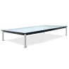Buy Glass Coffee Table SQUAR - 80cm Steel 13299 home delivery