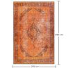 Buy Vintage Oriental Carpet - (290x200 cm) - Umber Multicolour 61624 at MyFaktory
