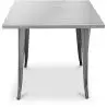 Buy Bistrot Table Metalix - Metal Steel 58359 - prices