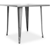 Buy Bistrot Metalix table - Metal Steel 58359 at MyFaktory