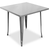Buy Bistrot Metalix table - Metal Steel 58359 in the Europe