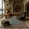 Buy Vintage Oriental Carpet - (290x200 cm) - Halcyon Multicolour 61659 - prices