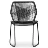 Buy Tropical Garden chair - Black Legs Black 58533 at MyFaktory
