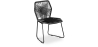 Buy Tropical Garden chair - Black Legs Black 58533 - prices