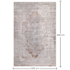 Buy Vintage Oriental Carpet - (290x200 cm) - Oberon Beige 61687 - prices