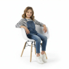 Buy Children's Chair Scandinavian Design - Wooden Legs - Skandiva White 61693 at MyFaktory