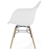 Buy Children's Chair Scandinavian Design - Wooden Legs - Skandiva White 61693 - in the EU
