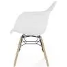 Buy Children's Chair Scandinavian Design - Wooden Legs - Skandiva White 61693 home delivery