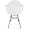 Buy Children's Chair Scandinavian Design - Wooden Legs - Skandiva White 61693 with a guarantee