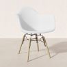 Buy Children's Chair Scandinavian Design - Wooden Legs - Skandiva White 61693 - prices