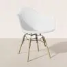Buy Children's Chair Scandinavian Design - Wooden Legs - Skandiva White 61693 - prices