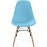Buy Children's Chair - Scandinavian Design - Wooden Legs - Lumi Light blue 61695 - in the EU