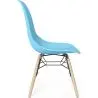 Buy Children's Chair - Scandinavian Design - Wooden Legs - Lumi Light blue 61695 in the Europe