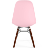 Buy Children Chair - Scandinavian Design - Dark Wooden Legs - Lumi Pink 61699 - prices