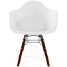 Buy Children Chair - Scandinavian Design - Dark Wooden Legs - Skandiva White 61703 - prices