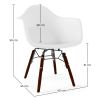 Buy Children's Chair - Scandinavian Design - Dark Wooden Legs - Skandiva White 61703 - in the EU