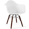 Buy Children's Chair - Scandinavian Design - Dark Wooden Legs - Skandiva White 61703 at MyFaktory