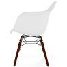Buy Children's Chair - Scandinavian Design - Dark Wooden Legs - Skandiva White 61703 home delivery