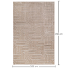Buy Rug Large Contemporary Modern Design - Beige (290x200 cm) - Lumiere Beige 61712 at MyFaktory