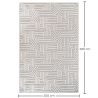 Buy Rug Large Contemporary Modern Design - Beige (290x200 cm) - Thessaly Beige 61715 at MyFaktory