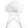 Buy Dining Chair - Scandinavian Design and Metal Legs - Skandiva White 61727 - in the EU