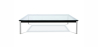 Buy Glass Coffee Table SQUAR - 70cm Steel 13298 at MyFaktory