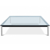 Buy Glass Coffee Table SQUAR - 70cm Steel 13298 - prices