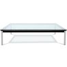Buy Glass Coffee Table SQUAR - 70cm Steel 13298 at MyFaktory