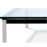 Buy Glass Coffee Table SQUAR - 70cm Steel 13298 home delivery